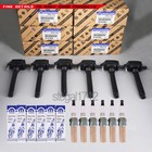 6x Ignition Coils   6x Spark Plugs For Chrysler Dodge Jeep Ram 3 6 Uf648 Mopar