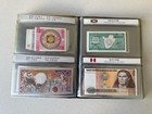 World Paper Money Album 30 Foreign Currency Banknotes Lot Collection Bills Notes