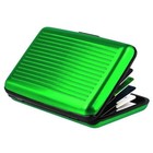 Pocket Waterproof Business Id Credit Card Wallet Holder Aluminum Metal Rfid Case