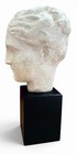 Bust Of Greek Goddess Hyegia Sculpture Italian Neo-classic Vintage 1965 Plaster