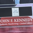 John F  Kennedy Handwritten Word Cut From A Autograph Letter Signed Beckett Bas