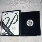 U s  Mint 2000 Platinum American Eagle Proof 1 10 Oz Coin W  Box   Coa