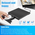    slim External Usb 3 0 Dvd Rw Cd Writer Drive Burner Reader Player For Laptop Pc