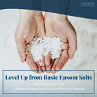 8 Lbs Magnesium Bath Flakes - High Absorption  Natural Alternative To Epsom Salt