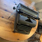 Vintage 1960 Olympia Sg1 Typewriter Complete  West Germany Works Great