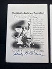 Signed Advertisement For An Art Exhibition Featuring Dennise The Menace 