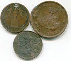 Canada Tokens Culls Lot Of  3  Vintage Coins   Lotapr5666