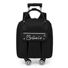 20 5  Wheeled Carry On Underseat Luggage Bag Spinner Foldable Trolley Travel Bag
