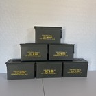 Rare 9mm M882 Ball Marked Usgi Military M2a2  50 Cal Ammo Can 2011 Free Shipping