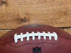 Oakland Raiders Afl 50th Anniversary Logo Wilson Game Used Nfl Football