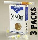 3 Packs Nic-out Cigarette Filters Total 90 Tips Cut The Tar Keep The Taste