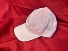 Mlb Nyy New York Yankees Pink Hat W  Adjustable Plastic Back Baseball Girls Hat