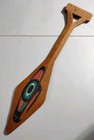 Vintage Signed Tlingit Haida Northwest Coast Carved Wood Folk Art  Dance Paddle
