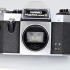 Vintage Hanimex Praktica Nova Ib M42 35mm Slr Film Camera Body W  Case Strap Ddr