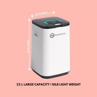 Novaglame Towel Warmer Bucket For Spa  Bathroom Salon Timer Screen Serenelife Us