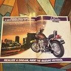 1985 Suzuki Intruder Vs700 Cavalcade Gv1400 Brochure 37 Pages Advertisement Vtg