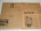 The News New Haven College Connecticut 1970 Vintage Original Campus Newspaper
