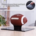 Clear Acrylic Football Display Case Memorabilia Holder For Sports Collectors
