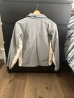 Alliance Men s Gray beige Colorblock Full Zip Jacket W  Pockets Size S
