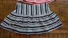 2 Hanna Andersson Bubble Skort Toddler Red And Navy Striped - 18m-24m  80 