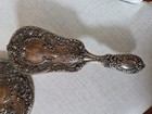 Gorham Repousse Sterling Hand Mirror Edwardian Silver Art