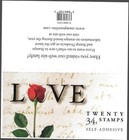 Sfstamps Us 3497a Rose   Love Convertible Booklet Pane Of 20 Stamps 34   Mnh 2001
