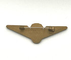 Twa Plastic Flight Wings Pin Badge Circa 60 70 s Signed Stoffel Vtg 