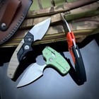 Camping Multipurpose Folding Knife D2 Steel Clip Point Blade Edc Pocket Knife