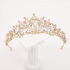 Kids Pink Crystal Tiara Girls Princess Costume Rhinestone Crown Headband Wedding