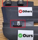 For Ford F150 Truck  2015-2017  Front Bumper Lower Valance Air Deflector Apron