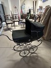 Silver Cross Dark Green Vintage Collectible Pram Baby Carriage Classic