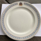 Vintage San Francisco Fairmont Hotel Dinner Plate 10    Top Logo Early