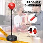 Gymax Punching Bag For Adults   Teens  Boxing Equipment Set W height Adjustable