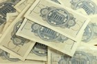 5 Reichsmark Nazi Germany Currency German Banknote Note Money Bill Swastika Ww2