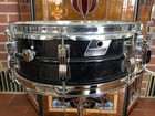 Vintage Ludwig Snare Drum Acrolite Black Galaxy Lm 404