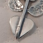 James Avery Retired Flower  Pendant