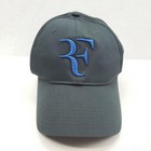 Roger Federer Hat Cap Strap Back Mens Black Blue Tennis Nike Rf Dri Fit Legacy91