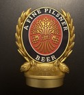 Rare Miller Lite Beer Tap Handle Knob Magnetic Topper A Fine Pilsner 4   