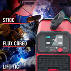 140a Mig Welder  3 In 1 Flux Core  Mig lift Tig stick Welding Machine 110v Porta