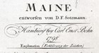 1798 Map Of The State Of Maine