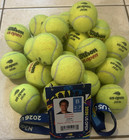 2026 Us Open Men   s Pro Practice Used Tennis Balls Wilson Lot Of 20