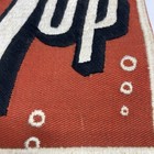 Vintage 7up Soda Pop Old Patch Badge 6 -5    Square Rare 7 Circles Bubbles Uniform