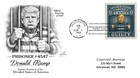 Trump - Guilty  - Faux-fdc Cover -  artistamp  Faux Postage  Cinderella 
