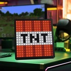Minecraft Pixel Led Table Lamp     Bluetooth 16x16 Light