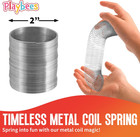 Original Metal Coil Slinky Spring Walking Toys 2-set Of 4-ideal For Kids Teens  