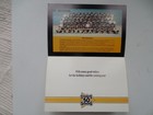 Vintage Rare Pittsburgh Steelers 1982 Christmas Card Team Photo W  Team Names