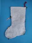 Finished Bucilla Traditional Santa Christmas Stocking Felt 86409 18  Completed