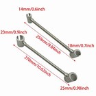 2pcs Door Hinge Adjustment Tool Steel Hinges Gap Adjusting Wrench Repair Spanner