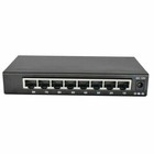 Wall Mount Gigabit Ethernet Unmanaged Switch Home 8-port Network Hub Desktop