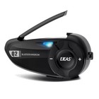Motorcycle Helmet Bluetooth Intercom Interphone Headset Noise Reduction
